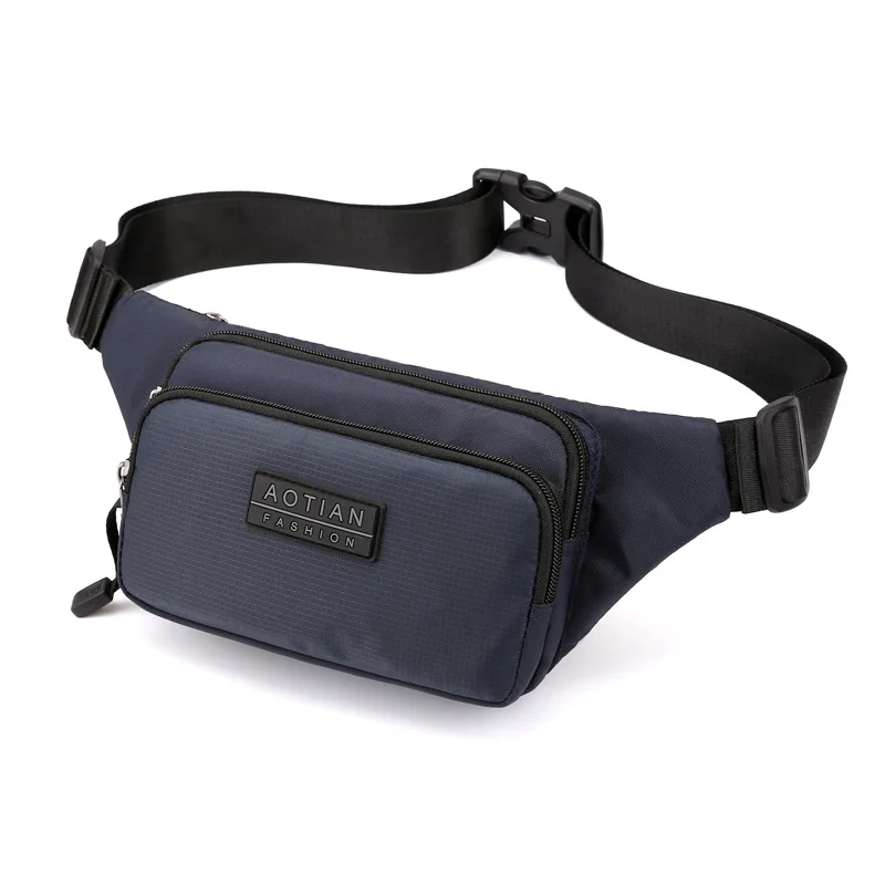 

Waist Bag Men's Summer New Men's Simplicity Fashion Waist Bag Waterproof Leisure Sports OneShoulder Messenger Bag Cashier Wallet