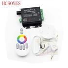 DC12-24V Music 2 Control ler 18A RF дистанционное управление RGB лента интеллектуальная звуковая чувствительность аудио управление для 3528 5050 5630 светодиодсветильник
