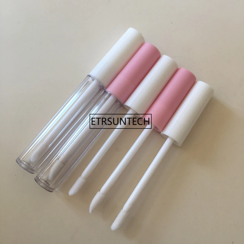 Пустой элегантный прозрачный матовый контейнер для губ пухлая туба блеска F2134 |