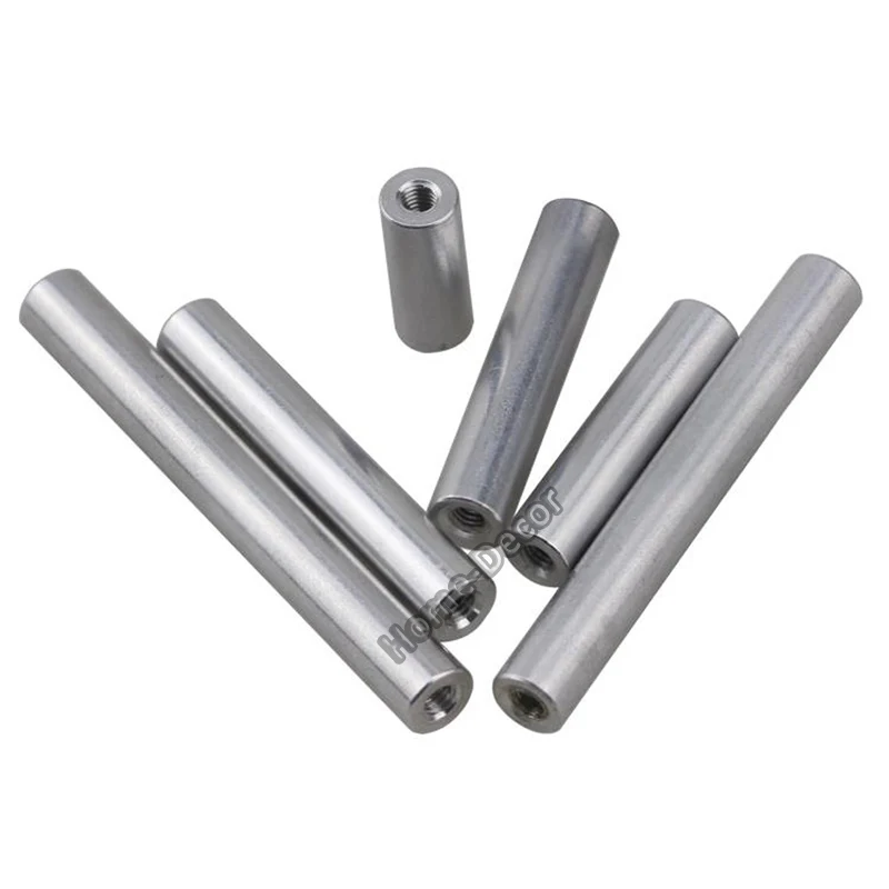 5 шт. полые трубки OD5mm M3 из алюминиевого сплава соединительные для