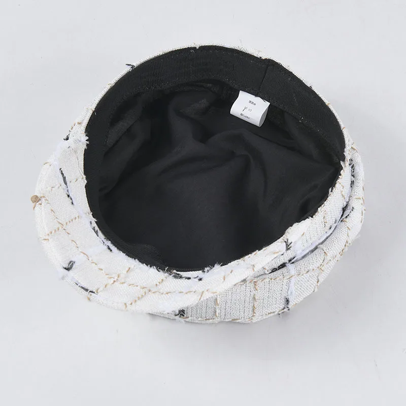 Новые женские кепки USPOP в клетку газетчика модные на плоской подошве винтажные