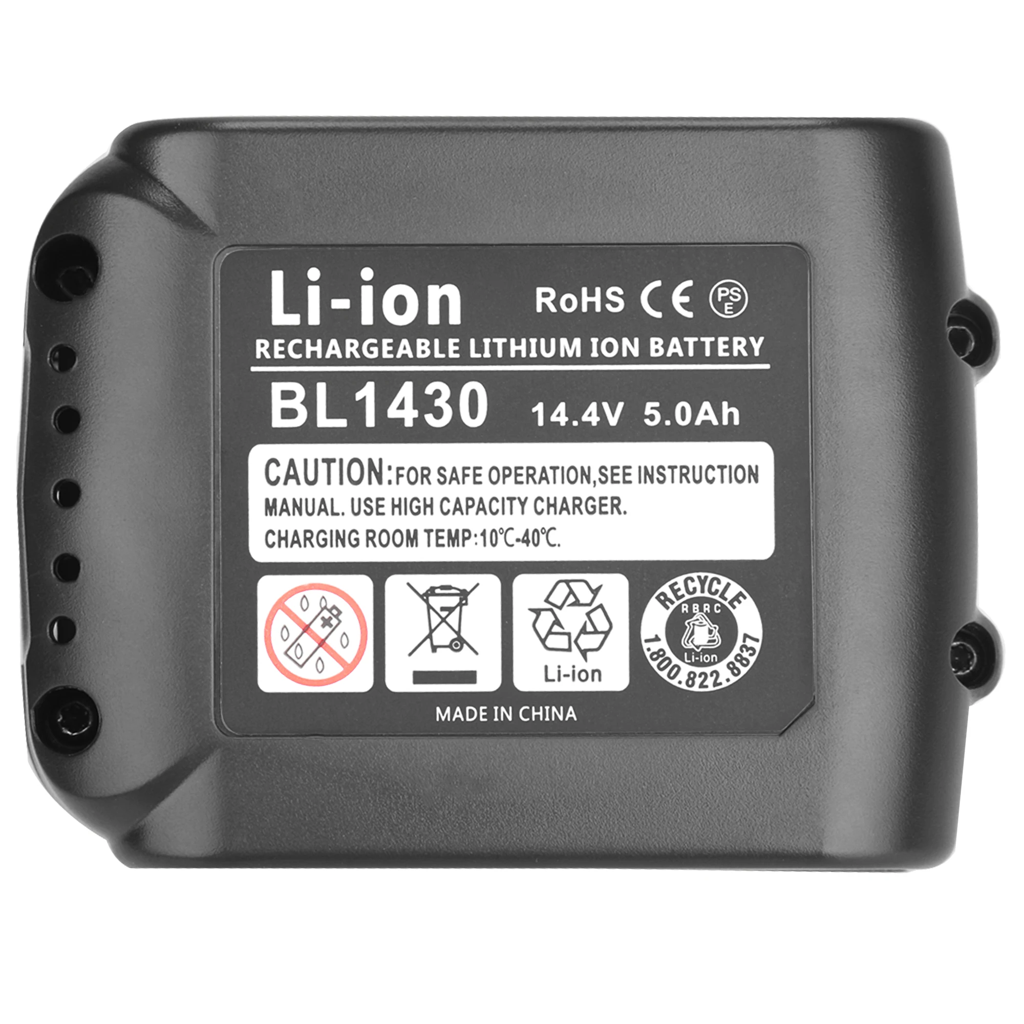 14.4V 5.0Ah Rechargeable Li-Ion Battery For Makita 14V Power Tools 5000mAh BL1460 BL1430 1415 194066-1 | Электроника