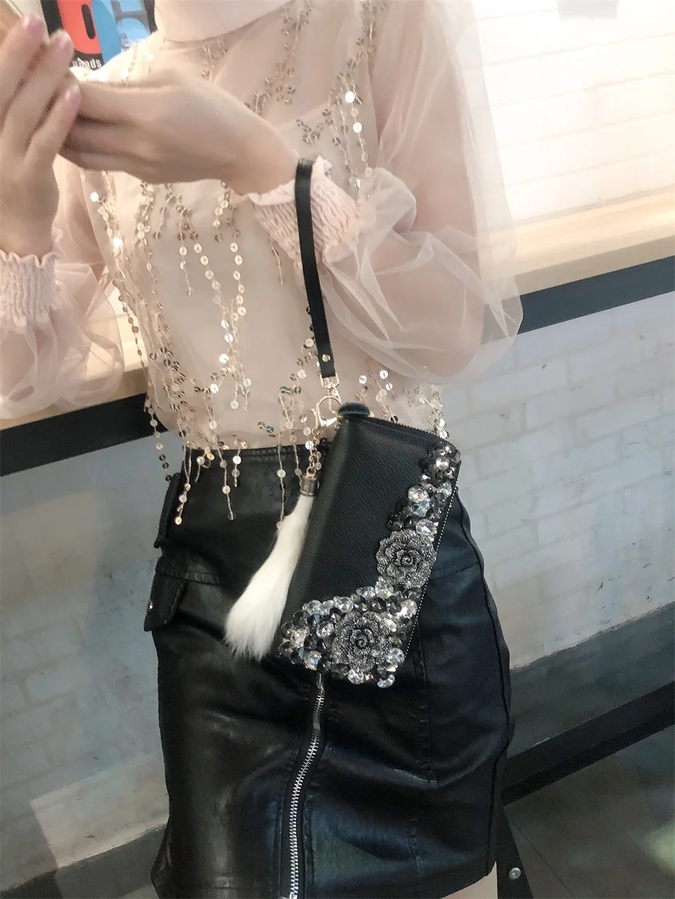 Кошельки и бумажники для женщин из натуральной кожи длинный модный кошелек на