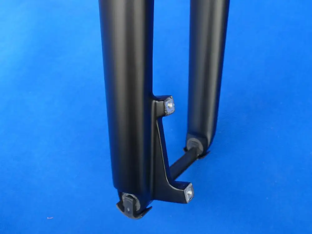 Велосипедная вилка для горного велосипеда матовая с полным тормозом 27 5 er