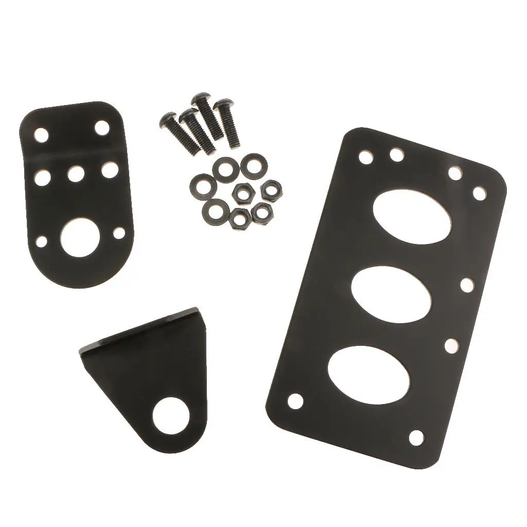 

Moto License Plate Holder Bracket Mount for Bobber Chopper ATV