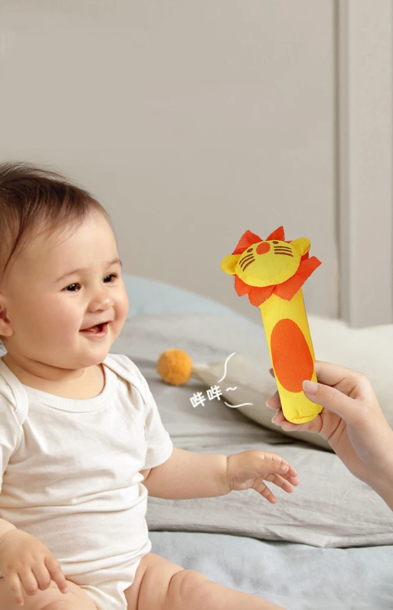 

Колокольчик для новорожденных игрушка для младенцев от 0 до 12 месяцев мягкая игрушка для детей развивающая Мягкая интерактивная детская иг...