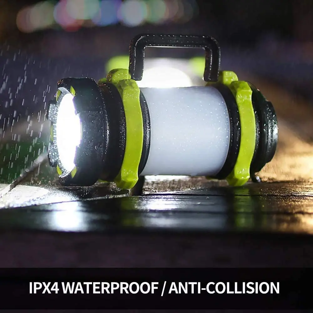 40000lm LED Camping Lantern Rechargeable Portable Flashlight Dimmable Spotlight Work Light Waterproof Searchlight Torch |