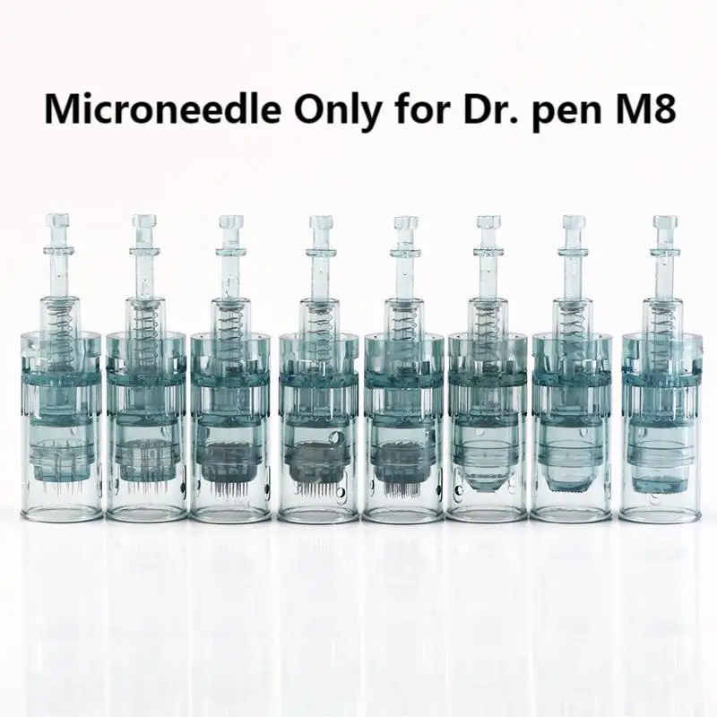 

Dr. Pen M8 Needle Cartridges 30pcs Bayonet Cartridges 11 16 36 42 Round Nano Needle Micro Skin Needling Compatible For Dr pen M8