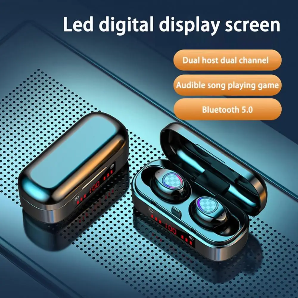 

V7 Bluetooth headset WS5.0 sports headset HIFI in-ear headset