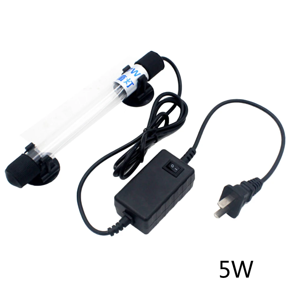 Аквариумный погружной УФ-светильник стерилизация американский стандарт