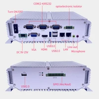 Factory Sell Intel J1900 Quad Core industrial PC 4Gb ram 128Gb rom Dual Lan Mini Computer System