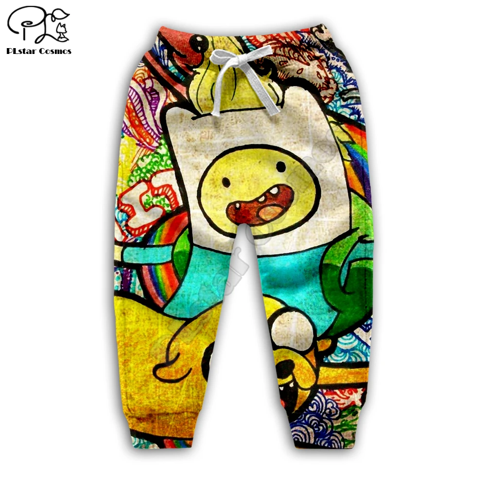 

Adventure time 3d printed Hoodies kids boy/girl Cartoon funny Sweatshirt Tracksuit zip Hoodies/pants/family t shirt style-4