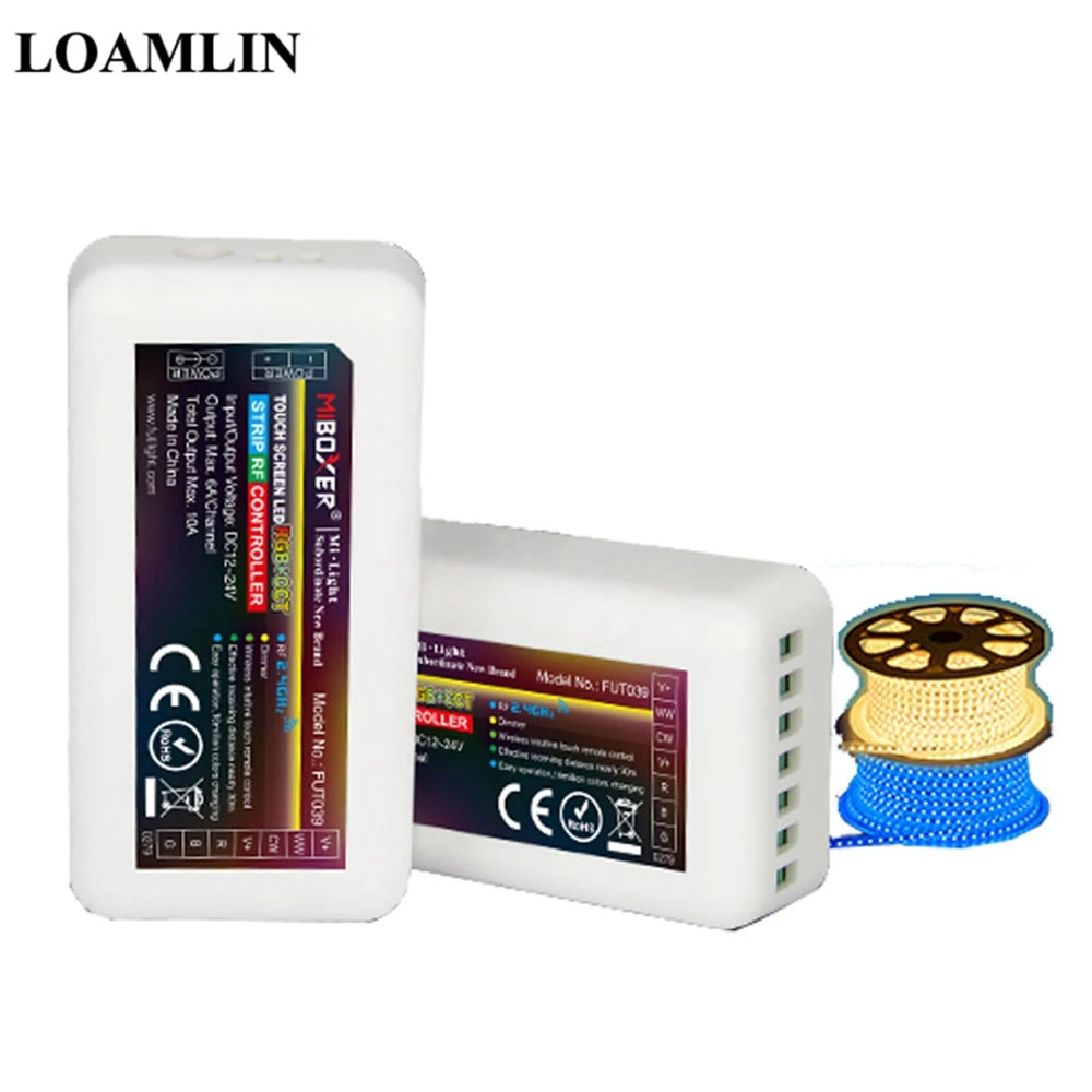 MiLight FUT037 2 4G RF RGB светодиодные контроллеры для ленты освещения DC12-24V | Лампы и