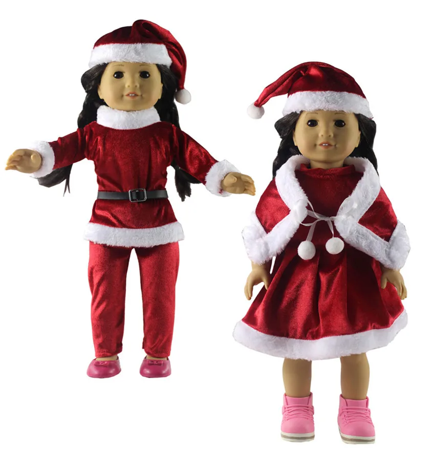 Модная Кукла комплект одежды игрушечная одежда наряд для американской куклы 18