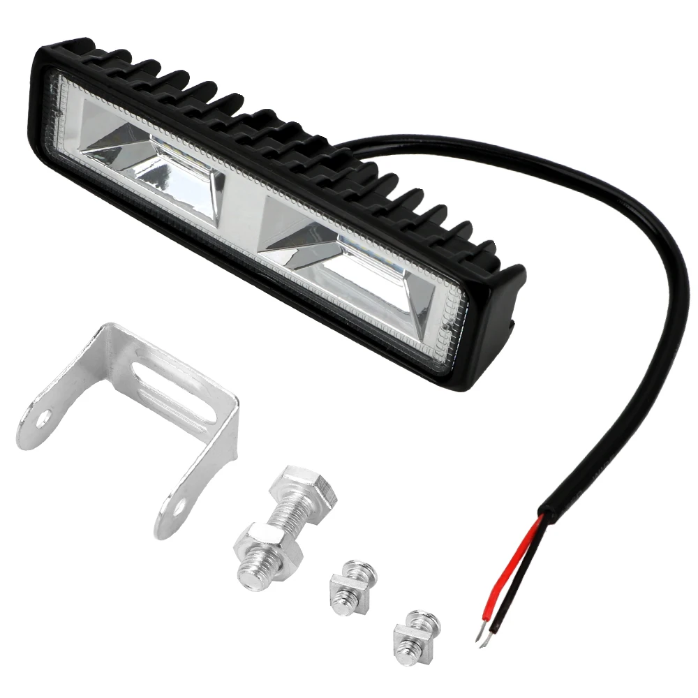 

LED Headlights 12-24V For Auto Motorcycle Truck Boat Tractor Trailer Offroad Working Light 36W LED Work Light Spotlight