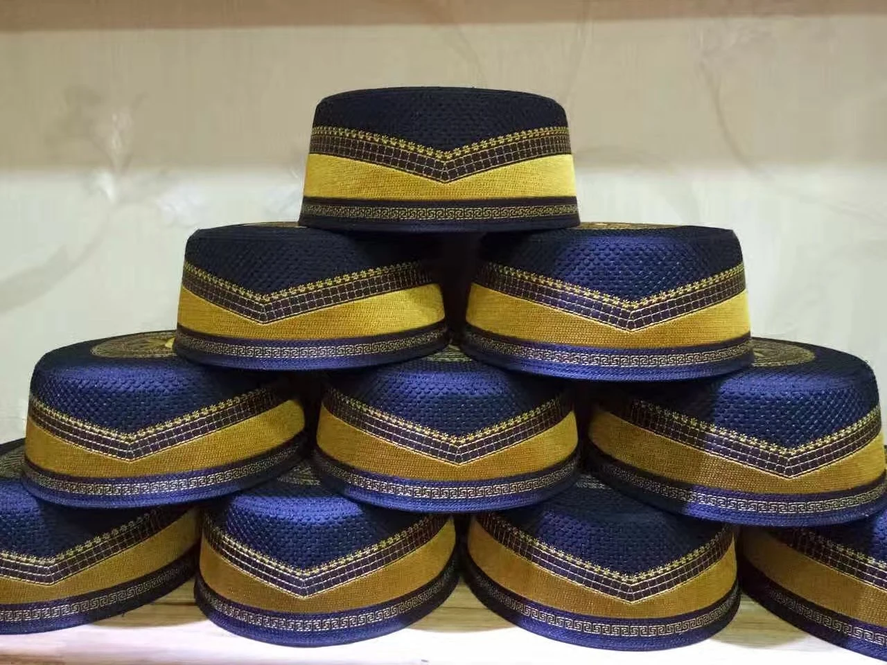 Новая мусульманская Мужская бутиковая шляпа с вышивкой мужская вышивкой|Мужские