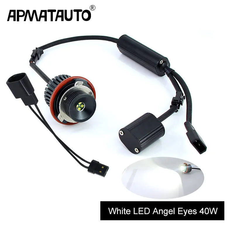 2X без ошибок чипы T6 светодиодные лампы Angel Eye для габаритных огней BMW E39 E53 E60 E61 E63 E64