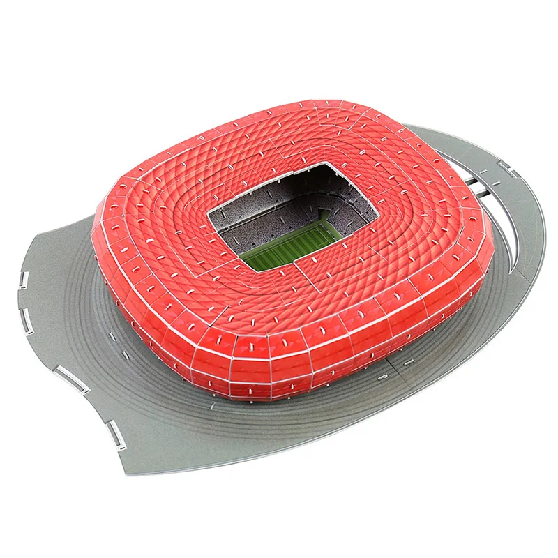 

World Famous Football Field 3D Three-dimensional Puzzle Children's Educational DIY Assembling Toys Children Toys Jigsaw Puzzle
