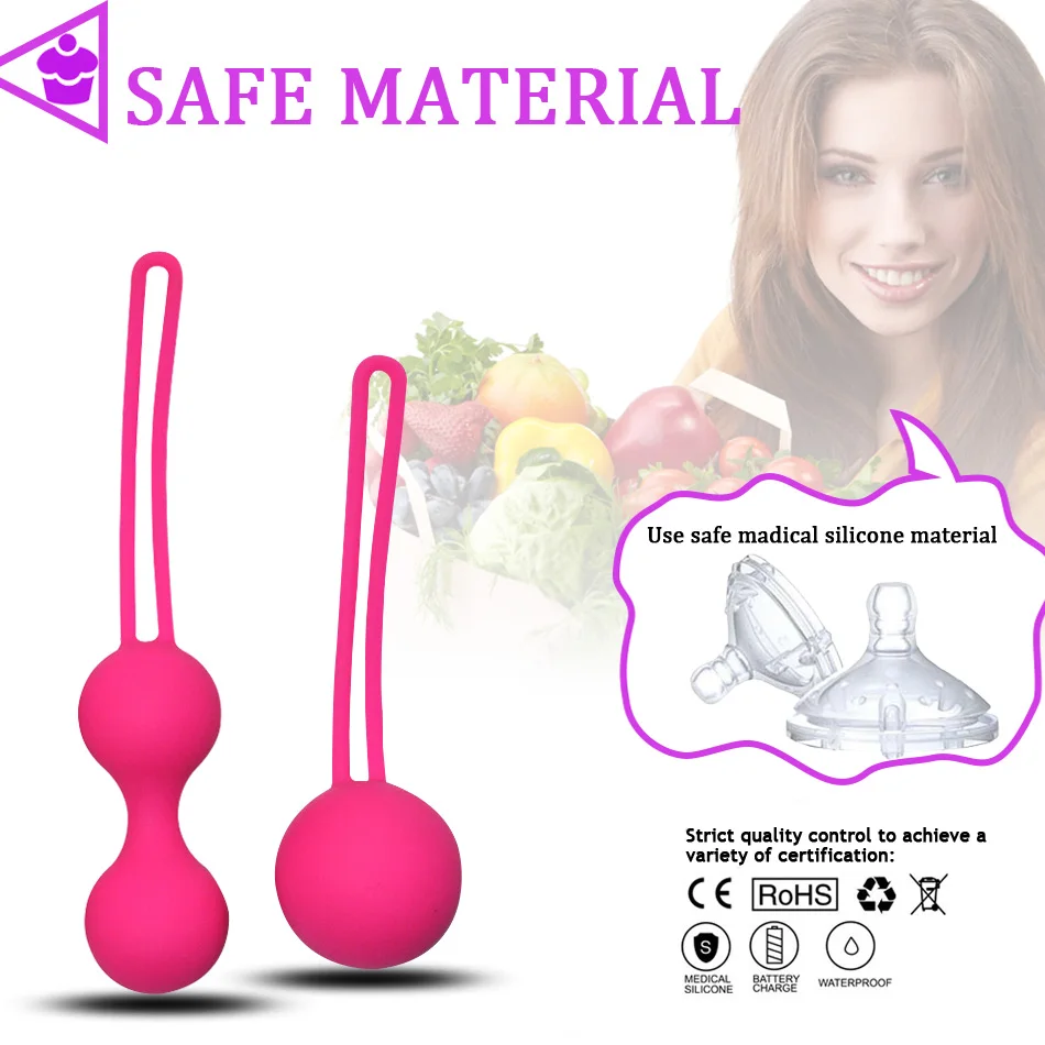 Умный Вагинальный тренажер Кегеля вагинальный вибратор шарик секс-игрушка Q100 |