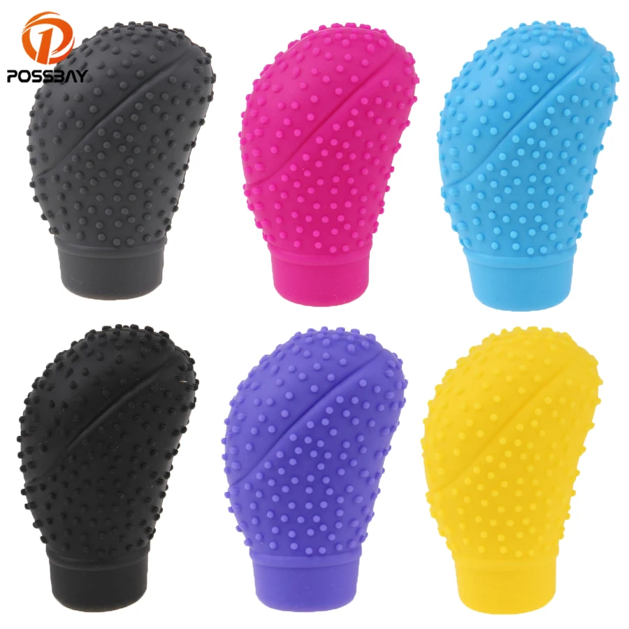 Posbay Gear противоскользящая Мягкая силиконовая крышка рычага переключения передач