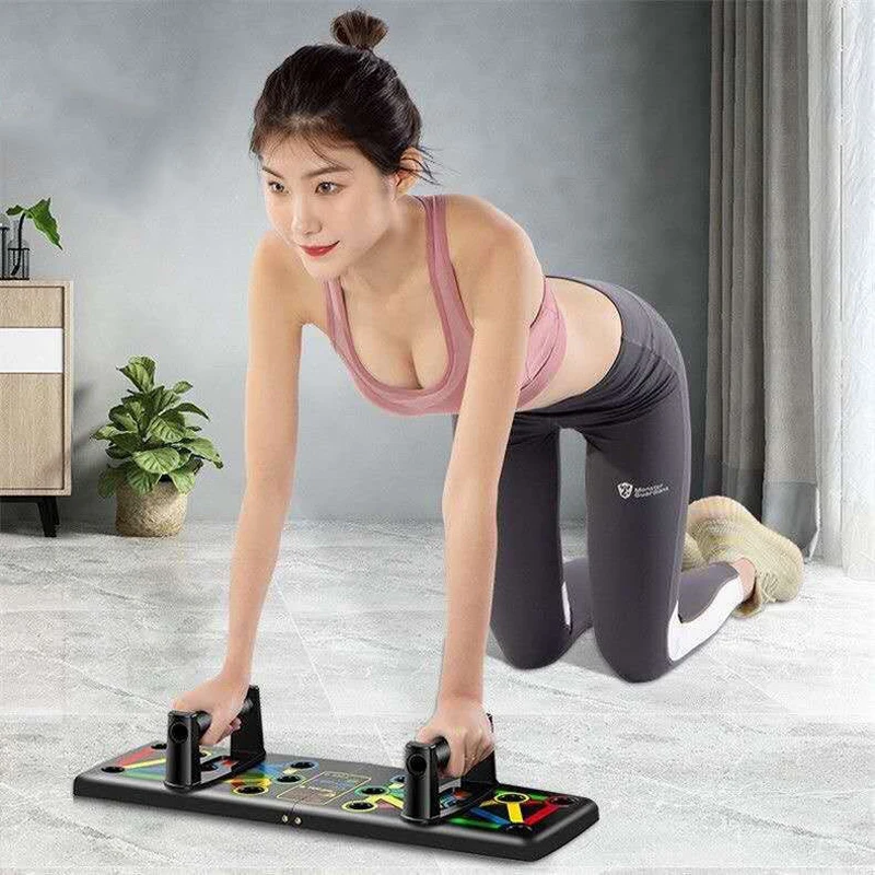 

Foldable Push Up Board Multifunctional Body Comprehensive Exercise Stands Slimming Gym Training Drop Shipping Body Training Gym