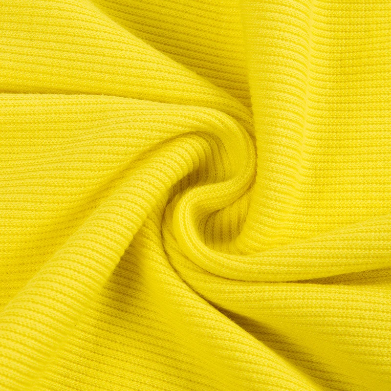 Ribbed Solid Turtleneck Mini Dress Yellow Long-sleeved Sexy Body Short Wrap Black Neon Office Autumn | Женская одежда