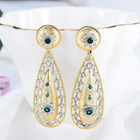 siscathy arab indian fashion vintage pendant earrings women trend gold color water drop hanging earing party jewelry accessories
