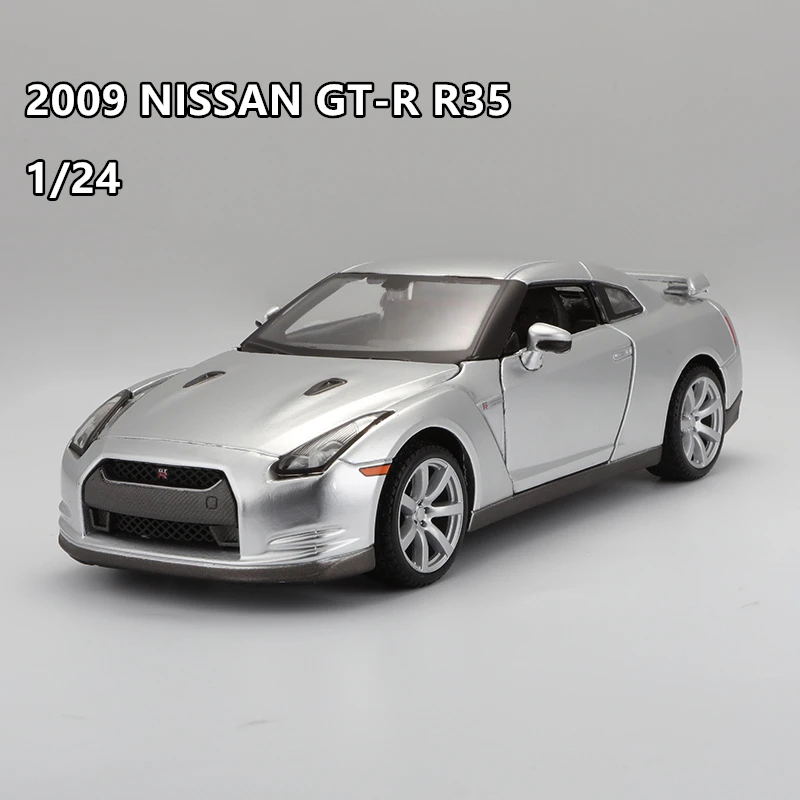 

Maisto 1:24 2009 NISSAN GT-R R35 TOKYO MODS Alloy car model die-casting model car simulation car decoration collection gift toy