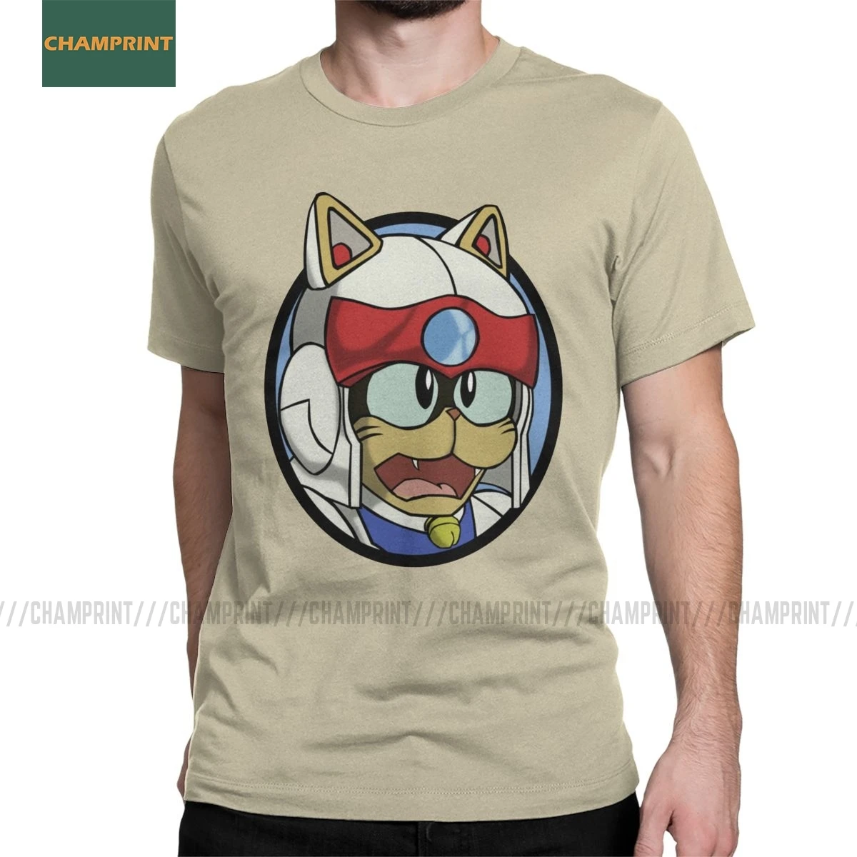 Мужские футболки самурая Pizza Cats забавные хлопковые топы и с короткими рукавами