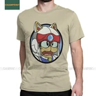 Мужские футболки самурая Pizza Cats забавные хлопковые топы и футболки с короткими рукавами и с принтом героев мультфильмов из 90-х кошка Ретро быстрого обувь для косплея; Аниме футболка с круглым воротником