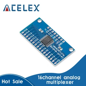 Умная электроника CD74HC4067 16-канальный с аналоговым и цифровым дисплеем мультиплексор коммутационная плата модуль для arduino