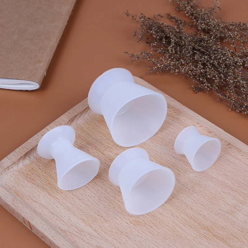 

4pcs/Set Non-Stick Dental Lab Clean Cup Flexible Mixing Cup Silicone Dappen Dish Mixing Bowl Dentist Medical Rubber Equipment