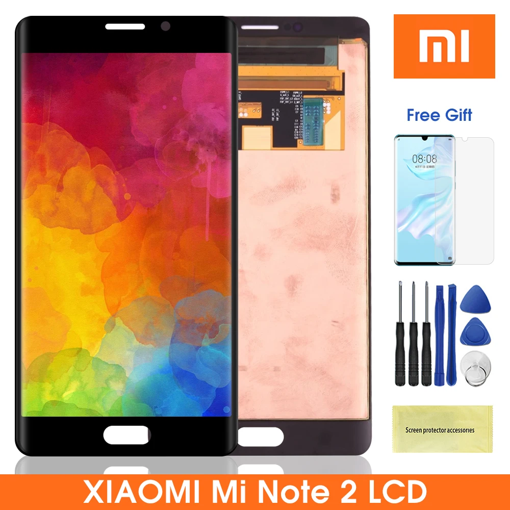 ЖК дисплей 5 7 &quotNote 2 для Xiaomi Mi Note с сенсорным экраном дигитайзер в сборе Note2