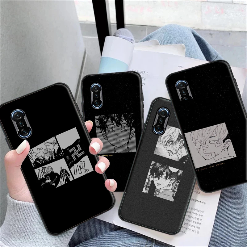 

Japan Anime Tokyo Revengers Phone Case For Xiaomi POCO X3 Pro X3 NFC F3 Pro GT M3 Pro For POCO F3 GT Funda Cases Coque