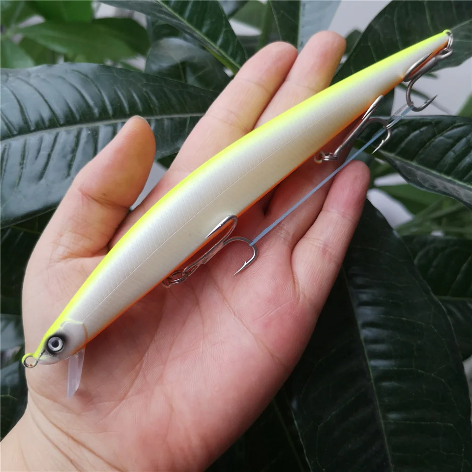 SWOLFY 2 шт. рыболовная приманка тонкие облегающие наживка воблер твердая 175 мм 30 г