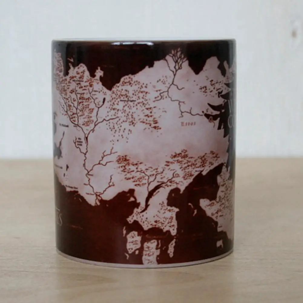 Игра престолов карта кружка Термочувствительная меняющая цвет кофейная чайная