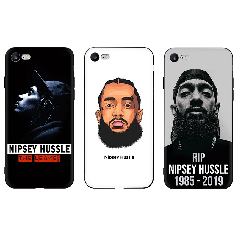 Rapper Nipsey Hussle Soft TPU Silicone Phone Cover Case For iphone 5 5s SE 6 6s 7 8 Plus X XR XS Max |