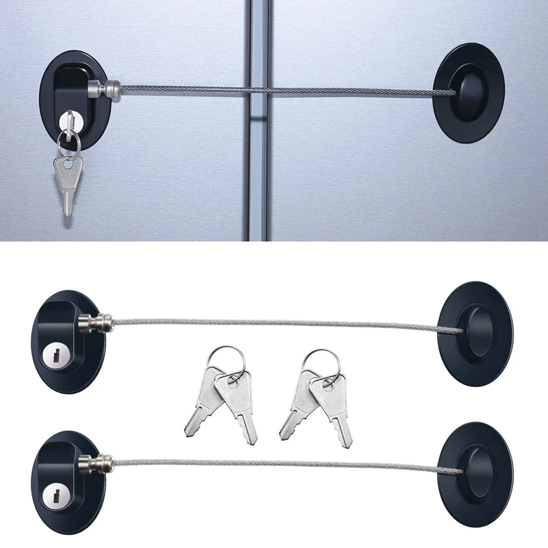 3 шт. замок для двери холодильника крепкий клей морозильник дверной файл ящик