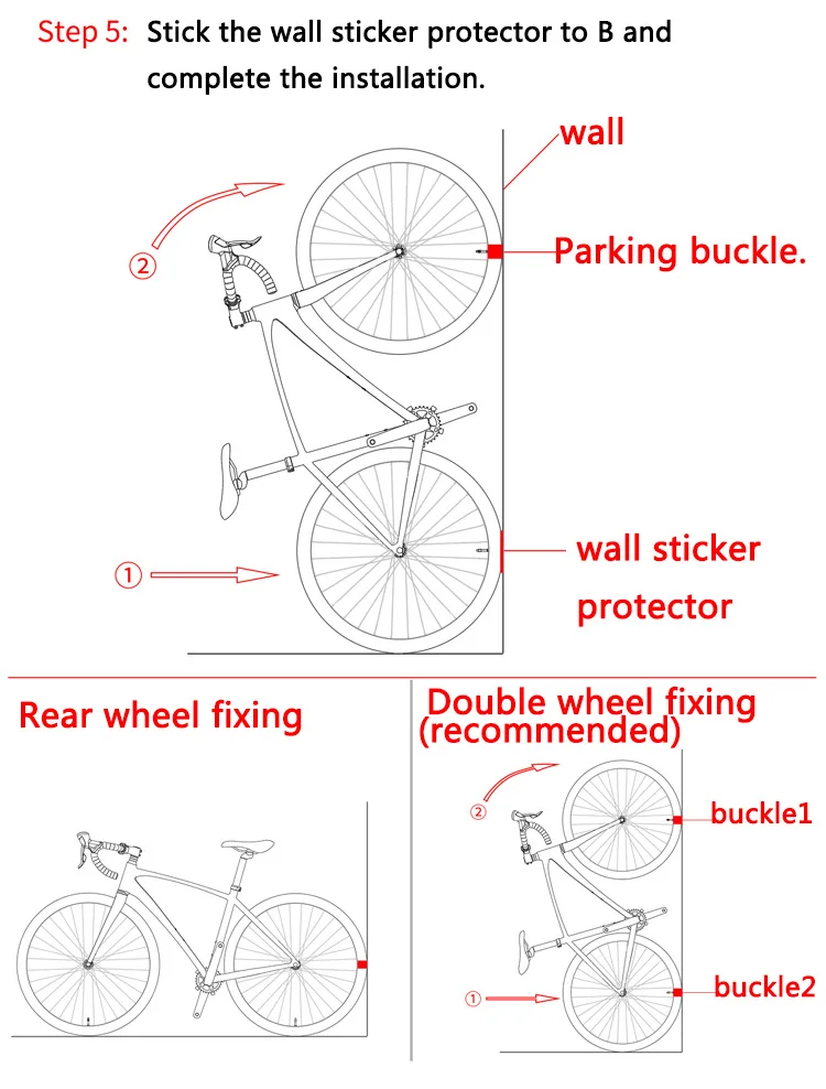 Risk Новинка MTB дорожный велосипедный настенный стояночный зажим для велосипеда держатель для горного велосипеда стойка для хранения велосипедных шин