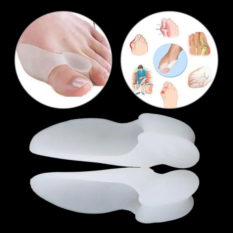 2 шт. гелевый силиконовый корректор для сращивания сепаратор большого пальца
