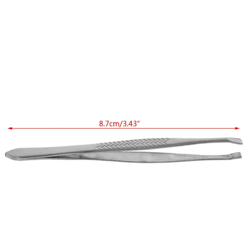 Профессиональный пинцет для бровей из нержавеющей стали инструмент снятия