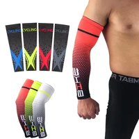 1 pair cool men cycling running bicycle uv sun protection cuff cover protective arm sleeve bike sport arm warmers sleeves