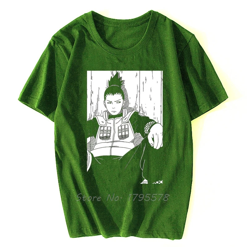 

Shikamaru T-shirt men's and women's short-sleeved T-shirt anime Harajuku T-shirt quick-drying suit fitness