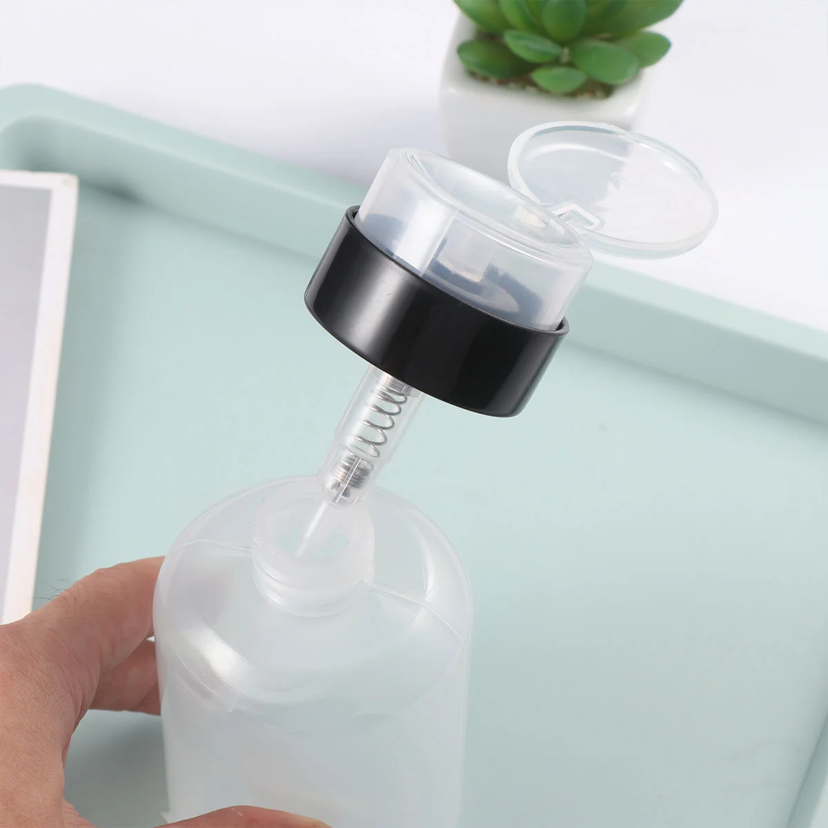 

2 шт., флаконы с помпой для лака для ногтей, 210 мл