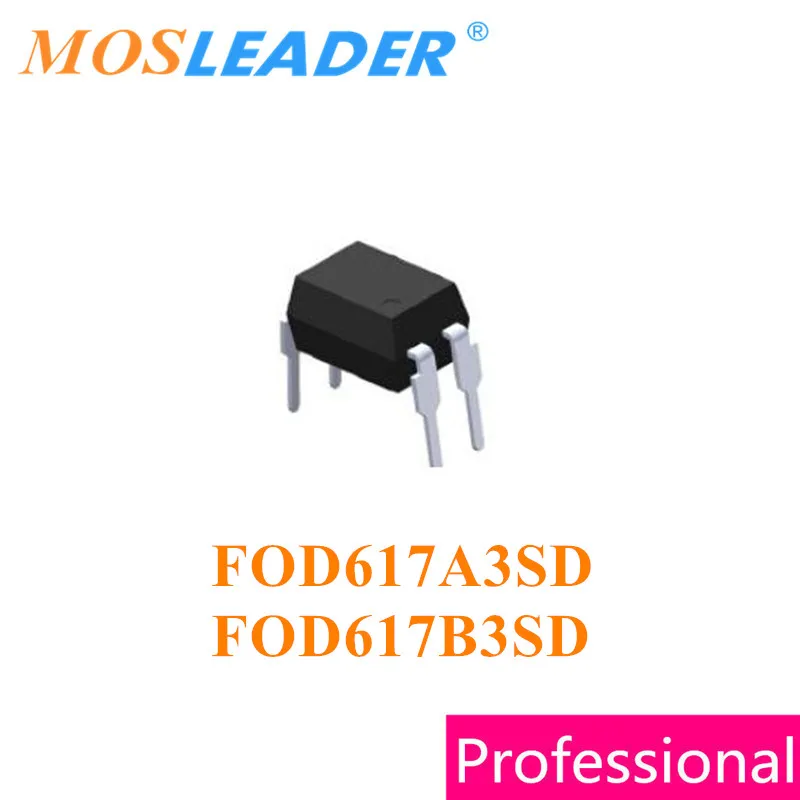 

Mosleader FOD617A3SD FOD617B3SD DIP4 100PCS 1000PCS Made in China High quality Optocouplers