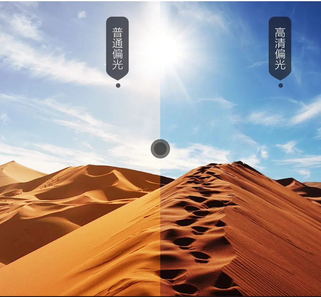 

Andz Nylon Polarized Blue Film Aviator Mirror Wears Without Feeling Super Clear Vision Simple Design No Border 3Colors