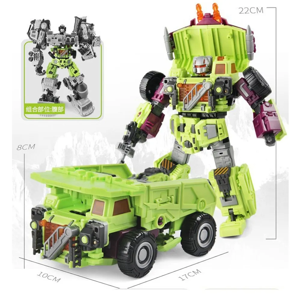 Pokich Devastator трансформация G1 GT негабаритных 6в1 Bonecrusher скребок Гравитация Mixmaster крюк ко фигурка Робот Игрушки