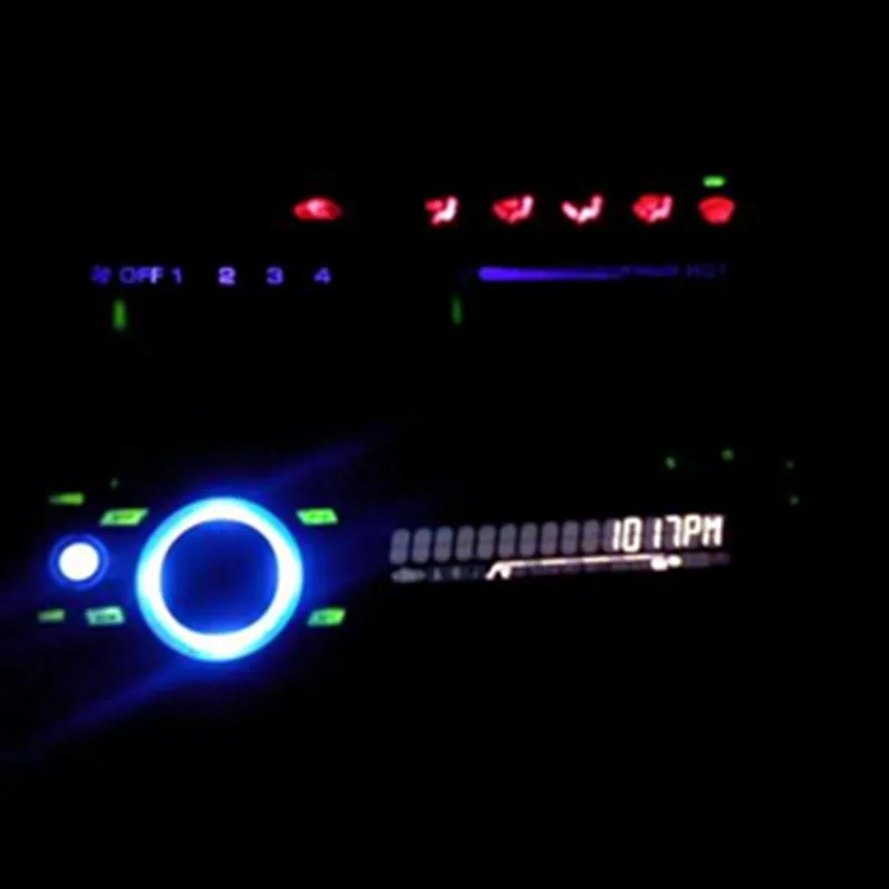 WLJH 10x Neo Клин T3 T4.2 T4.7 Led переключатель радио лампа контроля климата датчик Speedo