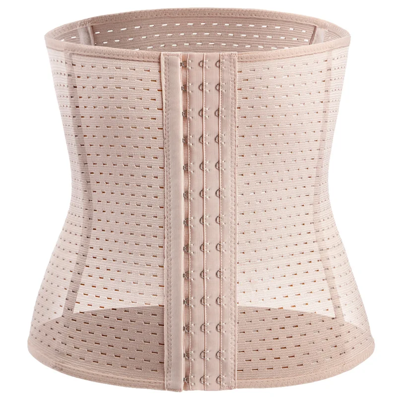

3-Row Hook Waist Trainer Body Shaper Corset Slimming Shapewear Women Shapers Slimming Modeling Strap Belt