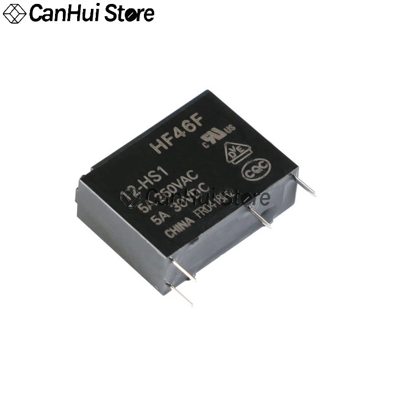 5 шт. 4 контакта фотосессия реле HF46F А 100% В переменного тока оригинал Новинка